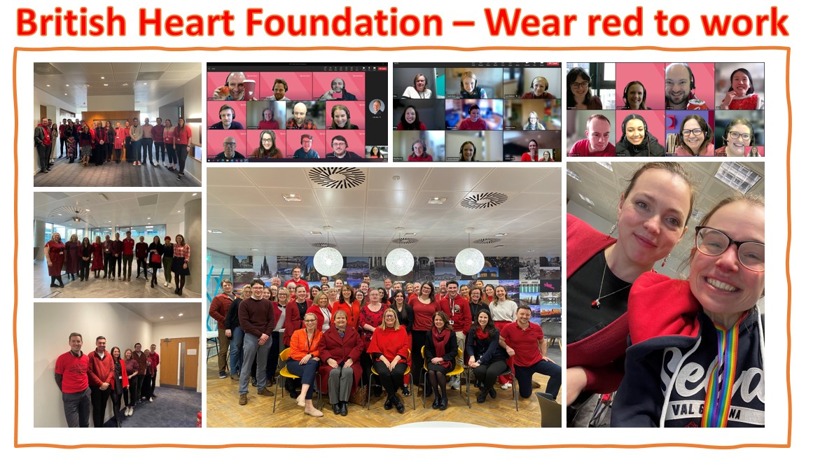 BHFScotland's tweet photo. To kick off Heart Month in style, the amazing team at @BurnessPaullLLP  will again be rocking their boldest shades of red on 1st February❤
For every colleague who proudly dons red, the Burness Paull Foundation will kindly contribute £5.
To coincide with the firm’s Step into Wellness initiative, getting 2024 off to a healthy start, the BHF fundraising team will be delivering CPR training at their Edinburgh, Glasgow and Aberdeen offices.
Thank you to everyone at Burness Paull for your ongoing support.
Together, we can make a significant impact! 💓