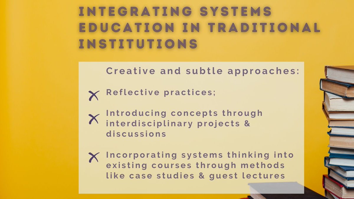 🌟 Highlights from #Transformations23 on Systems Education &amp; Sustainability. 

🎬Watch the full video of the State of the Field Session: youtube.com/watch?v=g1mfKk…
📚 Read #TC23 proceedings: transformationscommunity.org/transformation…