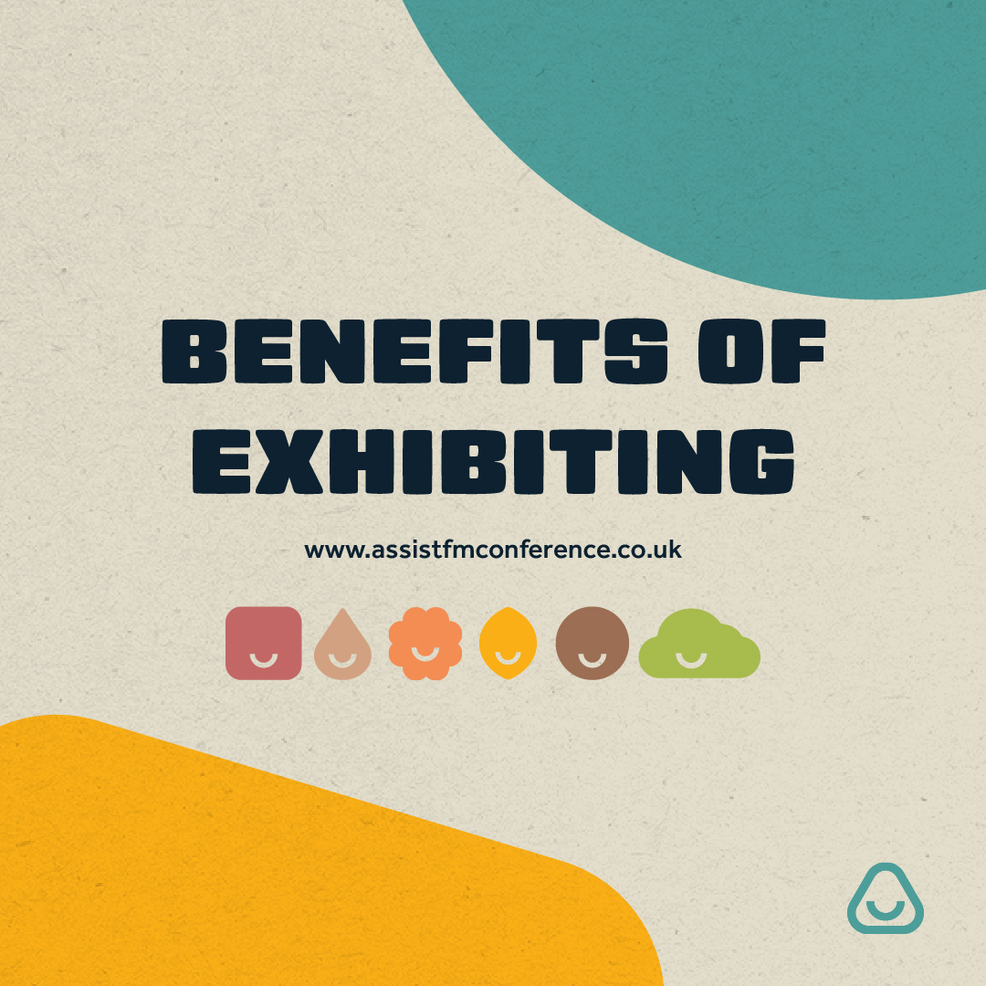 Why you should exhibit at the ASSIST FM Conference - THE networking event for #FacilitiesManagement in Scotland:

* #Network with 300+ FM professionals
* Brand and media exposure
* Demonstrate expertise &amp; showcase new innovative products

Find out more at assistfmconference.co.uk