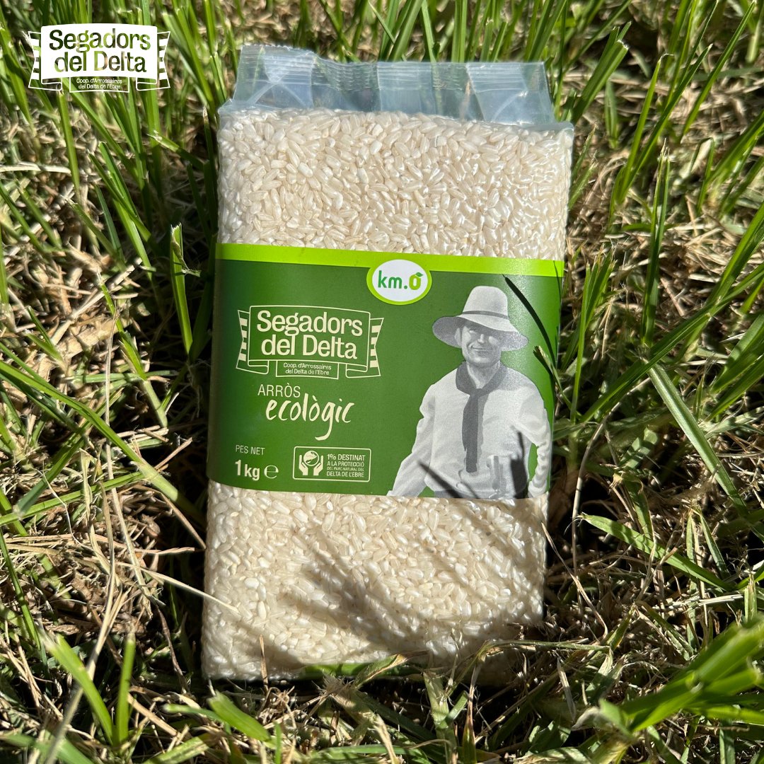 🌾L’arròs ecològic de Segadors del Delta és un arròs sa i natural ideal per a cuinar tot tipus d’arrossos secs o caldosos

🟢Cultivat sense adobs ni pesticides de síntesi per ajudar a mantenir l’equilibri del delta de l’Ebre

👌Un producte amb segell km. 0 i de la millor qualitat
