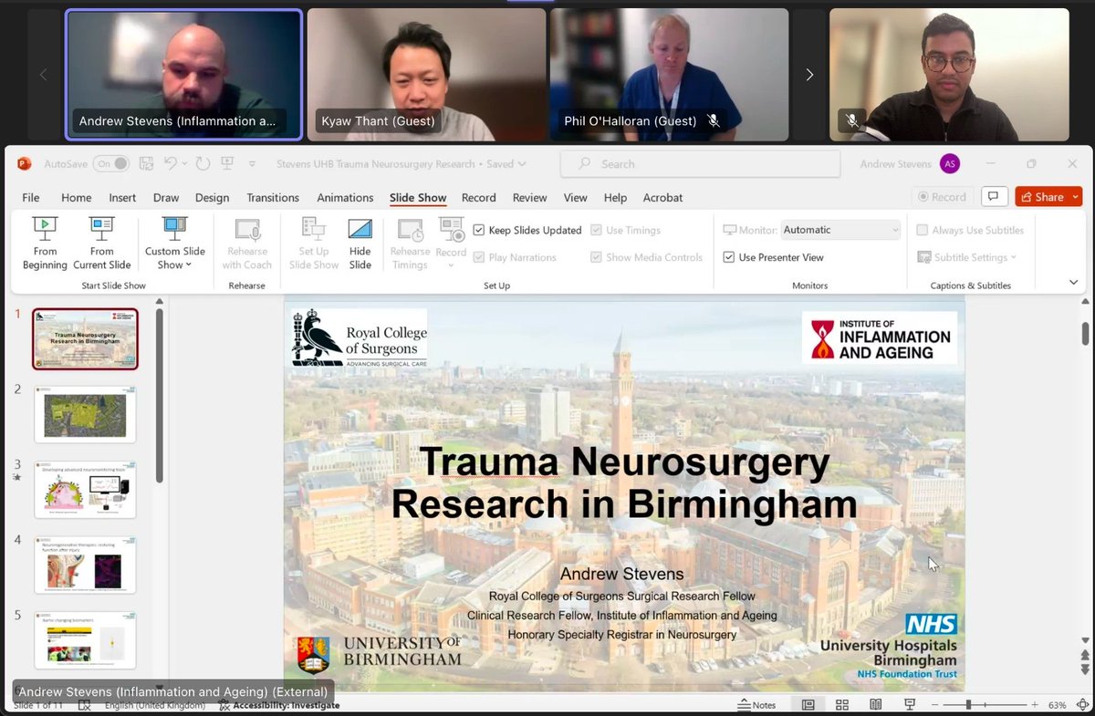 @BERTIbrain1 @uhbtrust @unibirmingham @NANSIG1 @e1v1m1 @The_SBNS @BASStrainees @EANSonline50 @WFNSHQ