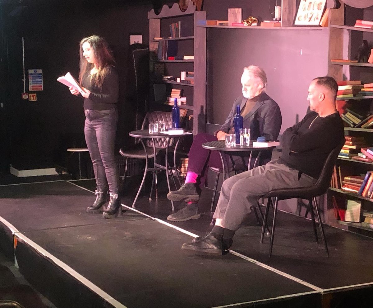 Twisted Branches joined Jeremiah Bourne in Time and the Wobble Club at @RiversideLondon last night. A massive pleasure to share the stage with @nigelplaner1 and @simon_rumley and to explore some of our many, varied ways through the maze of #writing and publication.