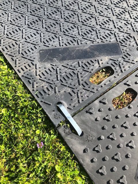 Did you know we make the flushest and strongest, 2 Way &amp; 4 way fast fit connectors on the market for small mats? 

#groundprotectionmats #fastfitconnectors #flushfit #fastfit #trackway #mattingtheworld