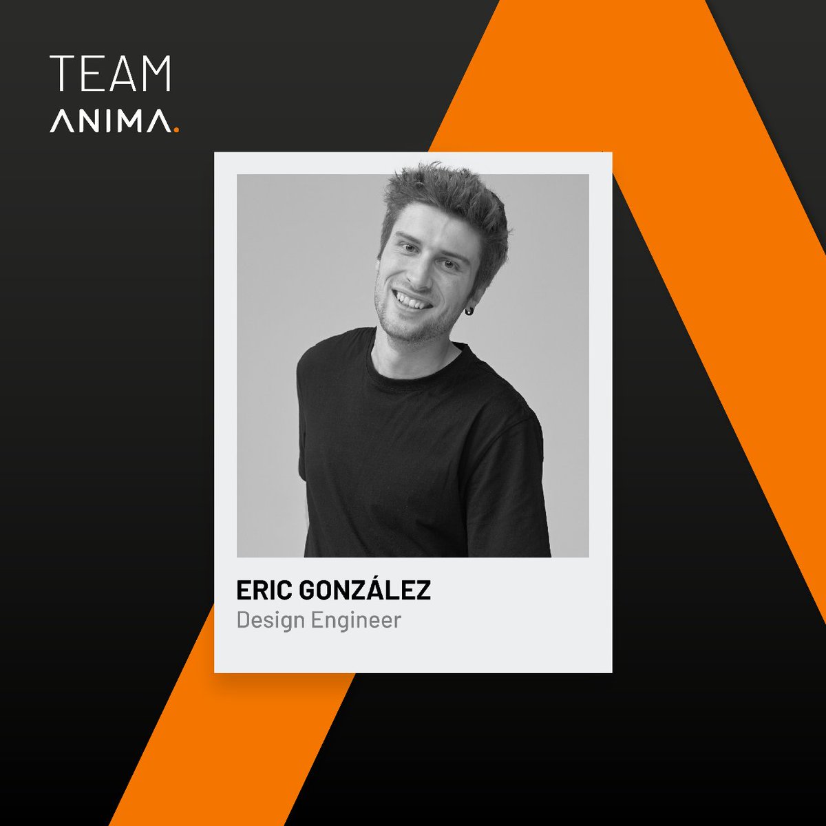 We continue to introduce the #animateam!

Eric is a #designengineer and co-founder of a HardTech startup focused on home automation. He did his university internship with us and has since joined the team. Is very active and restless, with a handful of hobbies.