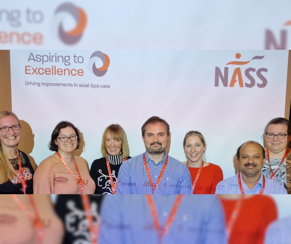 (1/2) Congratulations to our Rheumatology teams who have secured a place on a national Aspiring to Excellence programme which will enable them to provide more holistic care for patients with axial SpA - a form of inflammatory arthritis. 💙⭐️

⬇️