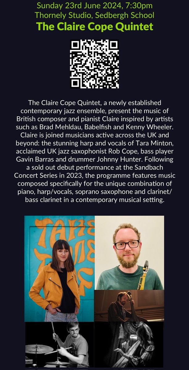 Concert preview (click on image to see in full). Can't wait to have @ClaireECope play!