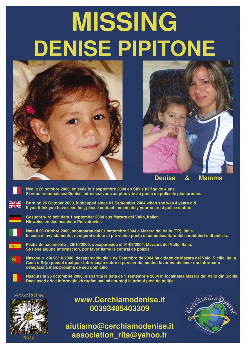 RT please, help us find Denise! Someone recognize her?? #BenidormFest #GHDuoMaxiMartes #jjk249 #OTDirecto30E #TheFloor #세븐틴사랑해 #danas #kosovo #missing #MissingChild #denise #DenisePipitone