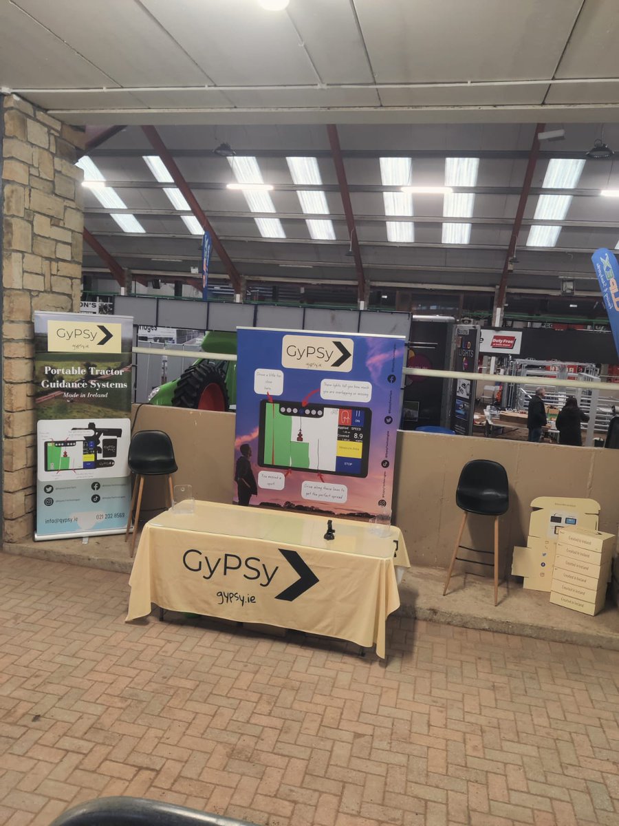 GypsyFarmTech's tweet photo. All set up for the Spring Farm Machinery Show in Cavan today!

Doors open from midday to 10pm. See y'all there! 🚜🚜🚜
#Machineryshow #Cavan #BringYourChequebook https://t.co/WKkcT6RXd5
