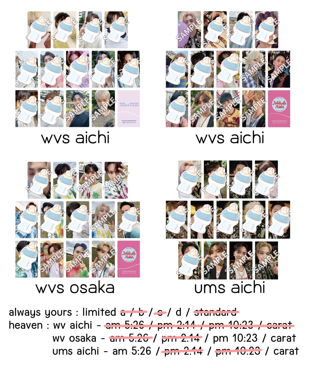 ltmpstore's tweet photo. อัพเดตค่ะ
「หาร 」 SEVENTEEN TOUR 'FOLLOW' TO JAPAN
— wvs always yours Aichi
— wvs heaven Aichi Osaka
— ums heaven Aichi
🍯การ์ดใบละ 250฿
🍯อัลบั้มละ 250฿
🍯รับการ์ด+บั้ม 490฿
ว่าง : เอสคุปส์ โจชัว จุน ดิเอท มินกยู ซึงกวาน เวอร์น่อน ดีโน่
dm ได้เลยค่ะ
#ตลาดนัดสวนแครอท https://t.co/vCZQigla0A