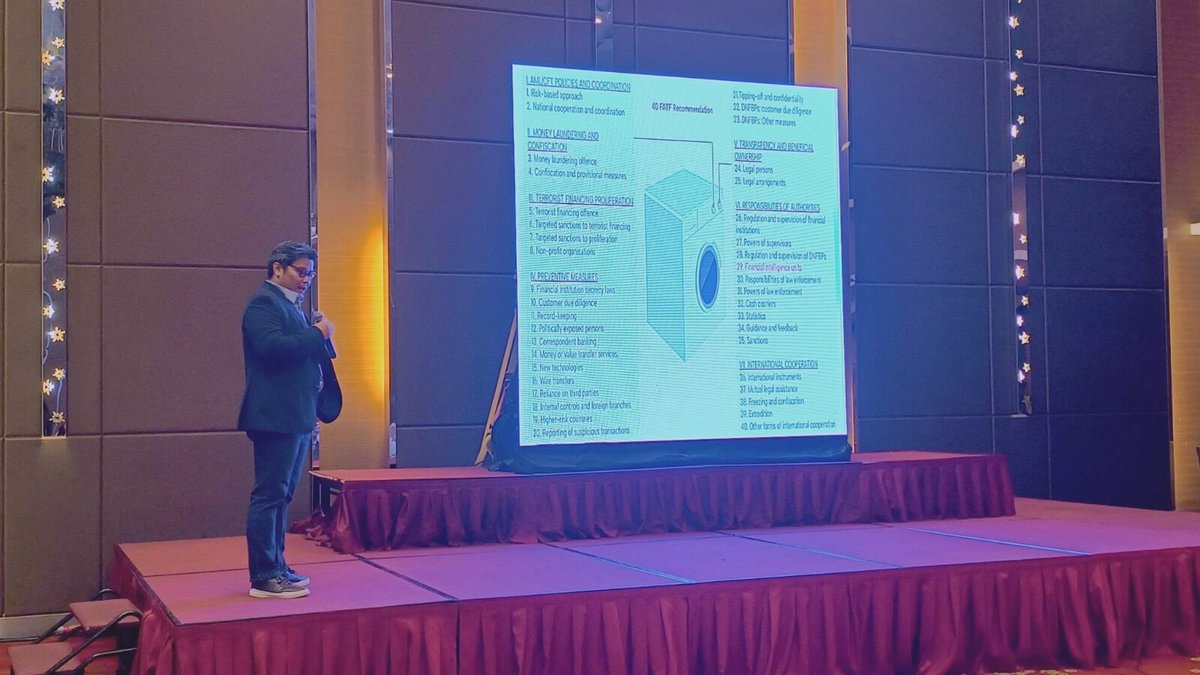 digitalconfex's tweet photo. We're live with Wahyu Razak, Head Legal & Compliance, Moladin Finance discussing "Compliance with Anti-Money Laundering (AML) Regulations". Join us now for an insightful session!
Follow us at #IPLCONFEX
#digitalconfex #IPLConfex #IPLConfex2024 #iplegalconfex #iplegal #legal #IP https://t.co/z3siQ3hXBl
