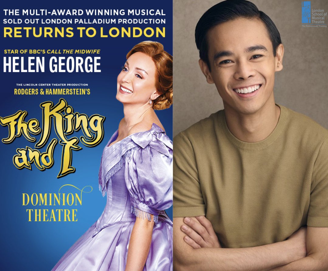 Congratulations to our wonderful @KittPakapom who’s back in the West End with @KingandIWestEnd 🤴🏻 We hope you have a fabulous time💙 #lsmtlove #thekingandi #musicaltheatre #westend