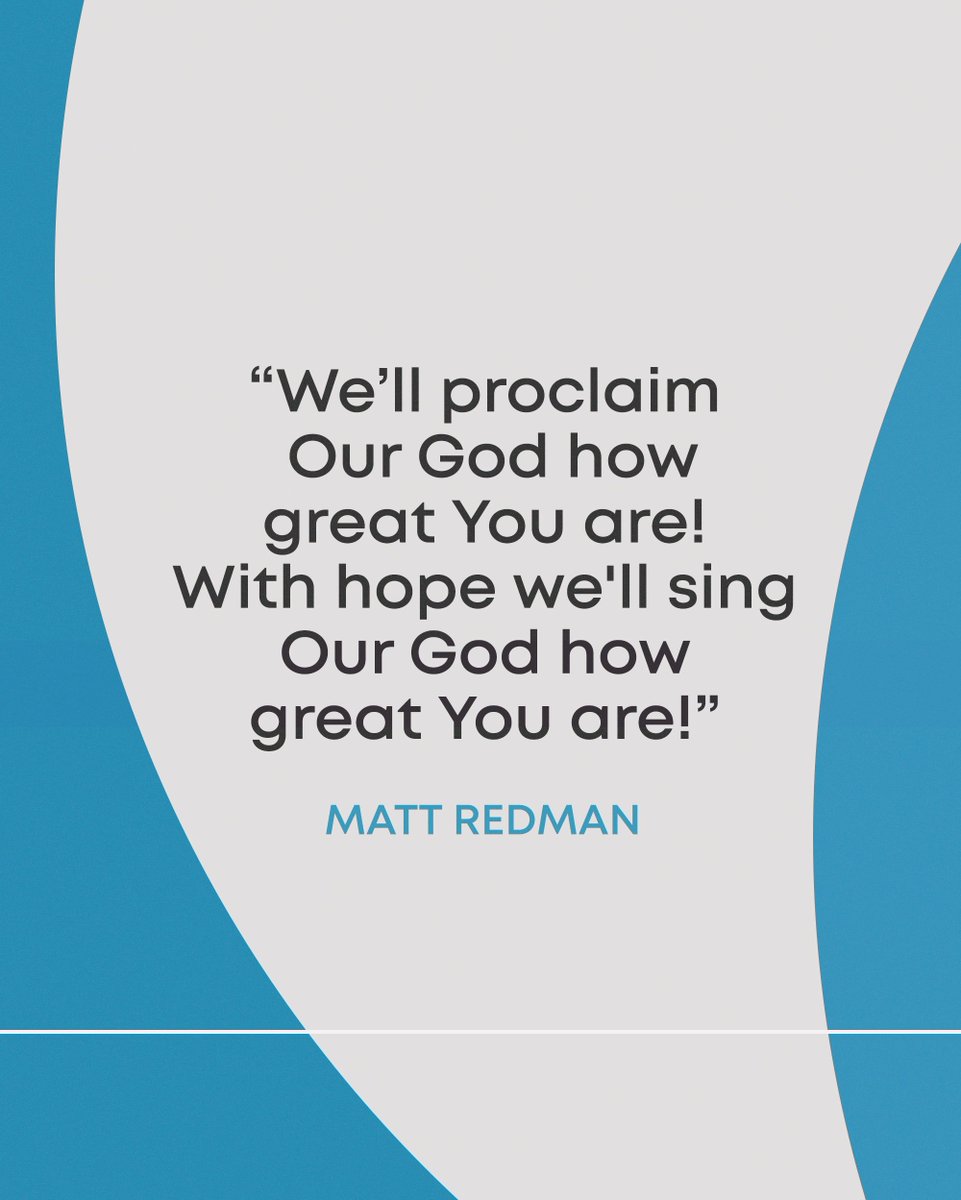 praisehits's tweet photo. And we'll proclaim, "Our God, how great You are" 🙏🕊🙌
Catch this newest song from Matt Redman & Friends called 'How Great Thou Art (Until That Day)' on Praise Hits—Where Praise Leads The Way.
#PraiseHits #PraiseHitsRadio #NewMusic #MattRedman #HowGreatThouArt #UntilThatDay https://t.co/knH2pJsqd5