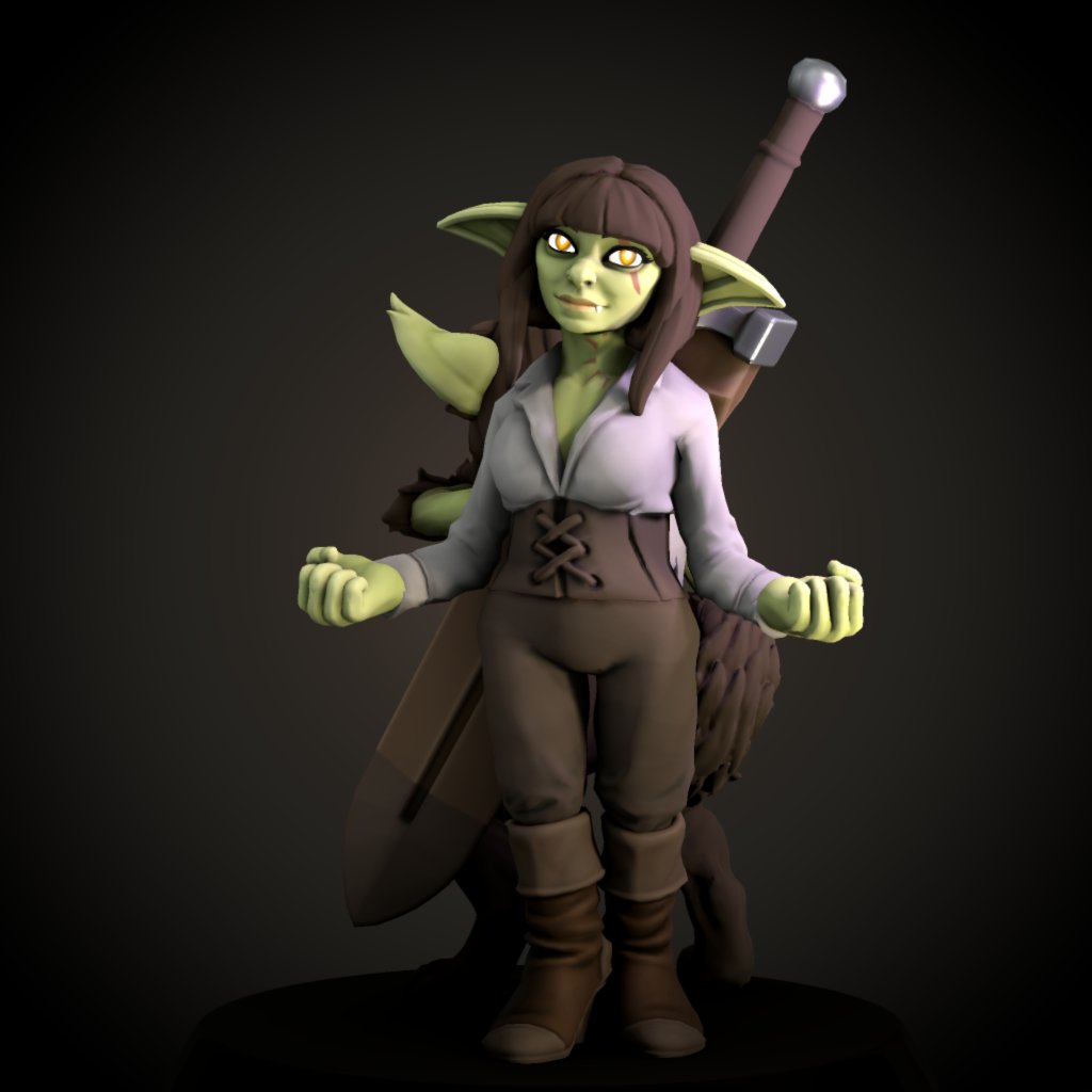 Ruby_LazyGoblin's tweet photo. Time to show off the #LazyForge creation again! Made the goblin character belonging to @AdronWoodland!
Both normal and shifted version.
Closeups in the comments!
Hope you like it!
Created in #HeroForge! https://t.co/hdLowh8k8j