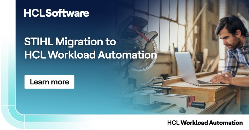 HCLSoftware's tweet image. Thrilled to share a recent success story! 
Learn how @STIHL transformed their business operations with a single consistent platform offering from #HCLWorkloadAutomation, providing cloud-ready technology advancement.
➡️ hclsw.co/aeacu4
 #Casestudy