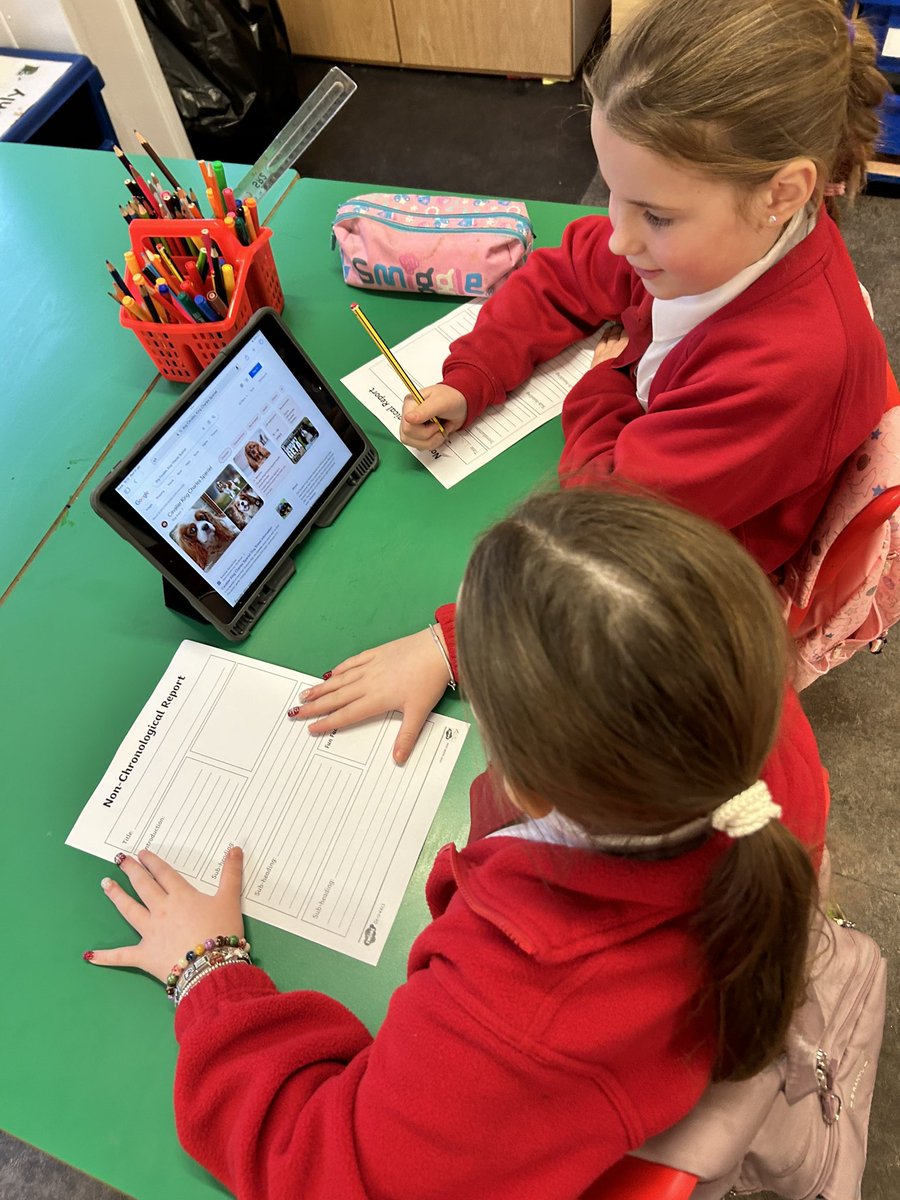 Wednesday are our Writing day. Learning how to write an information report. Starting off with planning what we are going to write about and researching an animal of our choice. Can’t wait to see what this intelligent bunch discover. ✏️ <a href="/CorpusChristi_K/">Corpus Christi PS</a>