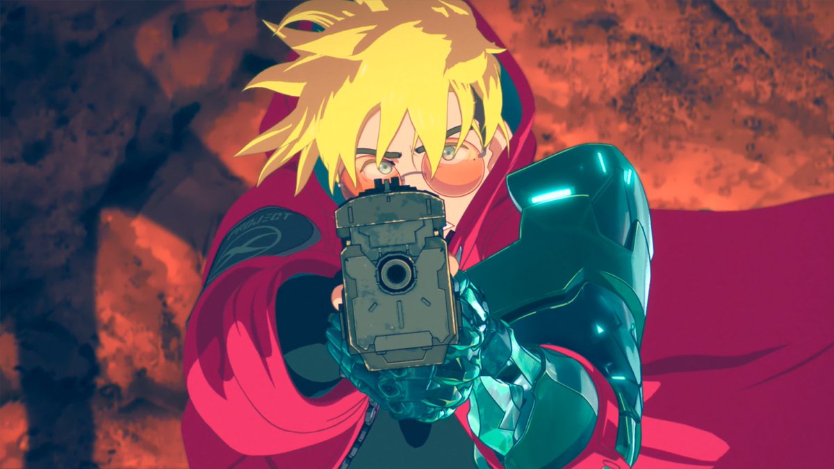 #TRIGUNSTAMPEDE me ha sorprendido gratamente, su animación me ha dejado boquiabierto literal! Voy por el 4to episodio y las sensaciones son muy buenas.