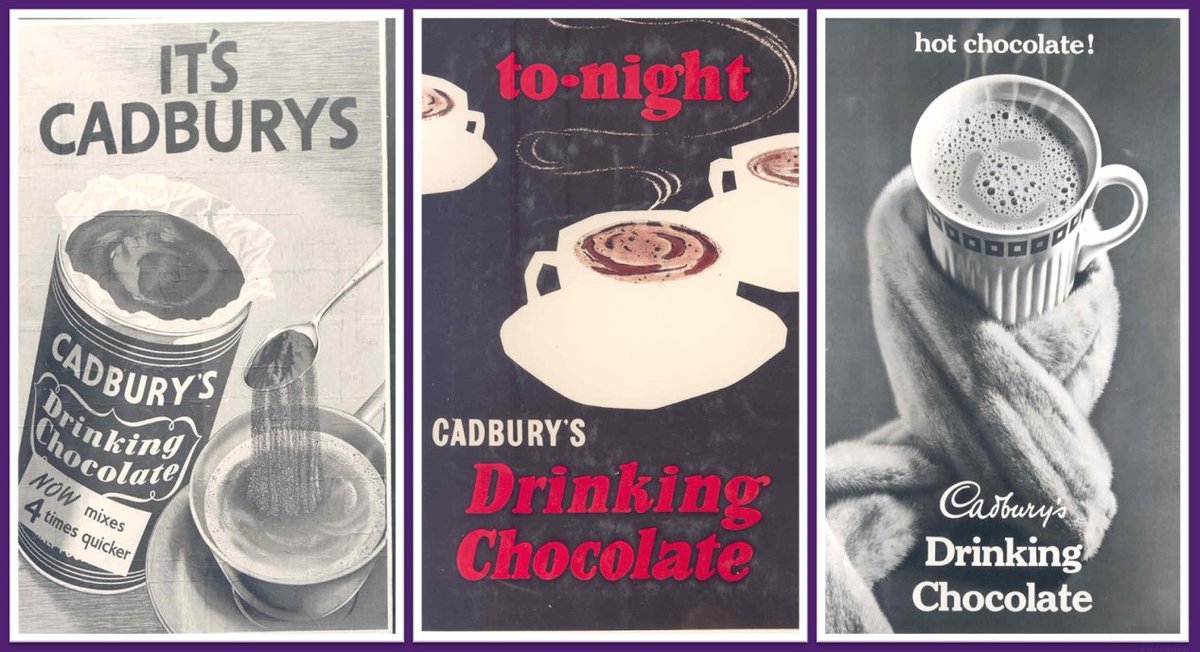 Happy National Hot Chocolate Day! The perfect excuse to share some of Cadbury’s iconic adverts from up to sixty years ago. Do you remember these? ☕ 🍫