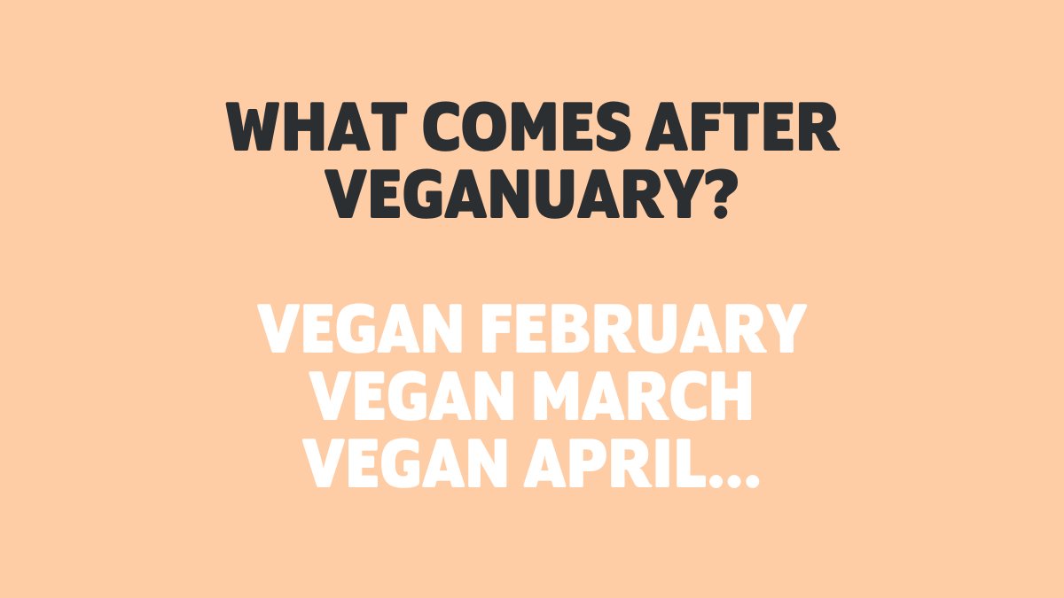 Veganuary tweet media