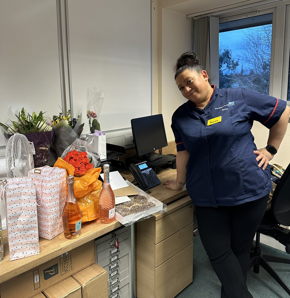 Yesterday we said farewell to our Matron for our Community Division. Karen Laidley is a specialist district nurse by background, a Queen’s nurse and has worked in Enfield community services for 12 years. We wish you all the best on your new venture with @BEHMHTNHS ! @KiLaidley 🙌🏽