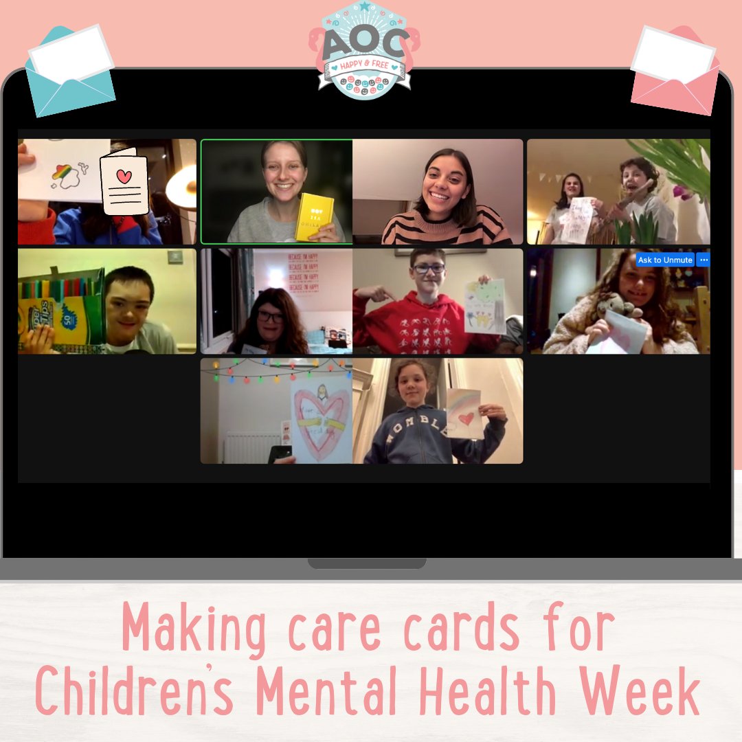 #AgentsOfChange came together ahead of #ChildrensMentalHealth week to make care cards, helping to brighten someone's day. Messages such as 'you are brave' 'be yourself' & 'love yourself' rang true. @elsamkarnold then invited the AOCs to #ExpressYourself with clothing or a toy🥰