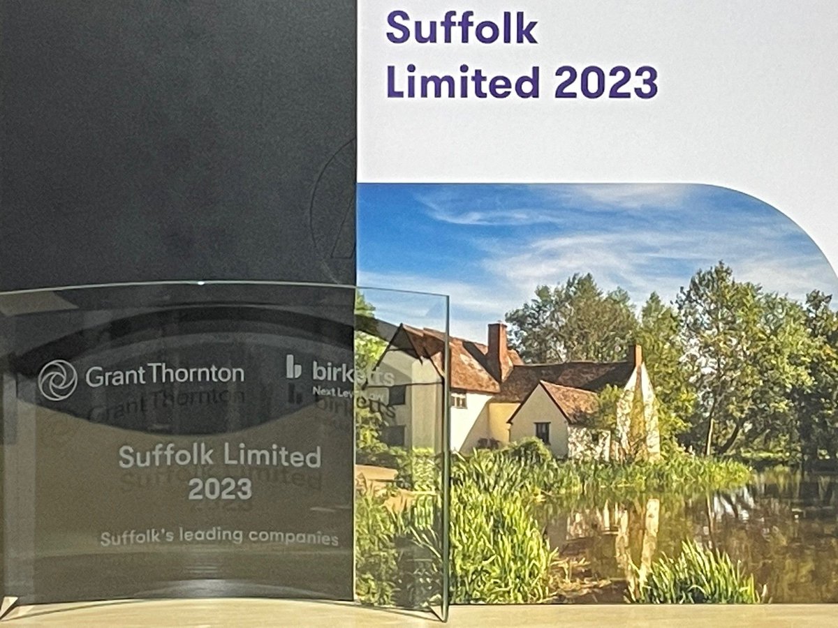 Hatcher, as part of the Betts Group, placed in the top 100 Businesses for Suffolk in 2023. 
hatchercomp.co.uk/2024/01/31/bet…
#SuffolkLtd <a href="/GrantThorntonUK/">Grant Thornton UK</a> @BirkettsLLP