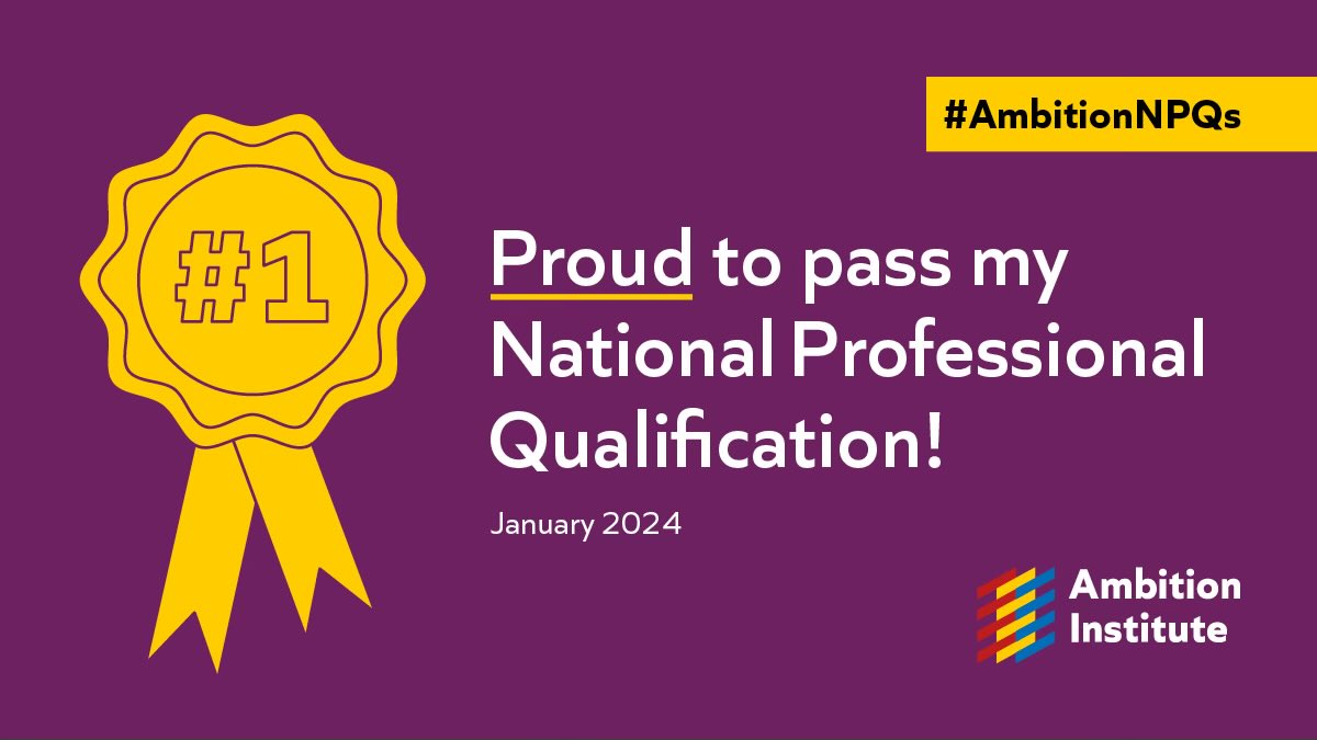 MissLee_MFL's tweet photo. Very happy to have passed my NPQ in Leading Teaching and landed a new role as a Lead Practitioner for Languages 🇫🇷

#NPQLT #AmbitionNPQs 🎉 https://t.co/N3wMQU0wPw