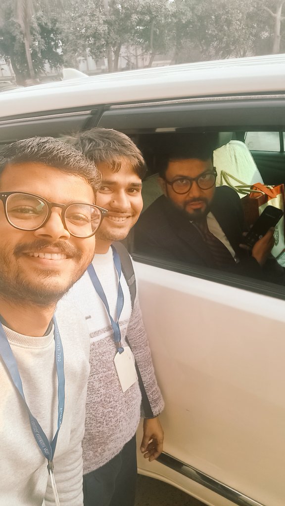 After a hectic and boring day  .... Just find a gentle and known face my inspiration  IAS Rahul kumar sir  .. Made my day Happy Good bye from most complex place of the state @Rahulkumar_IAS