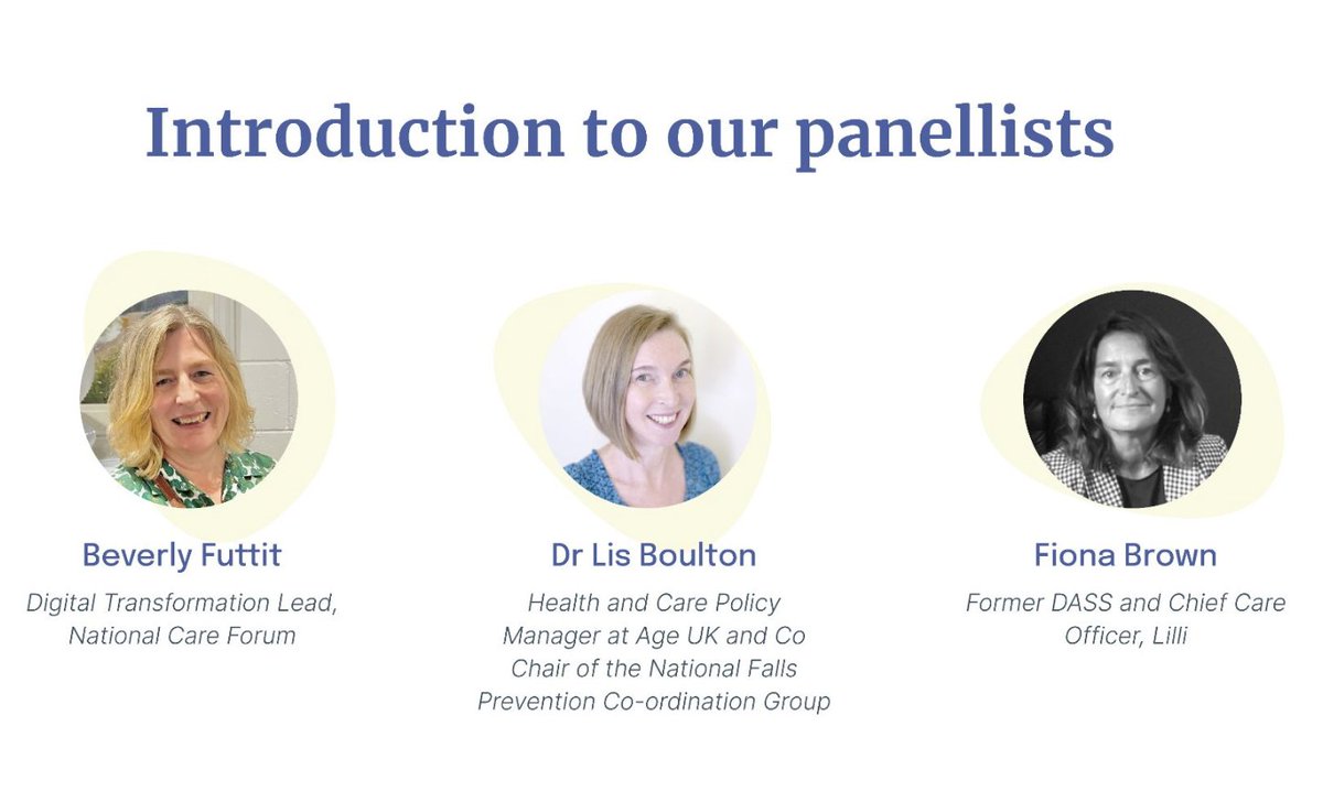 1 day to go!
Join our webinar with <a href="/NCFCareForum/">National Care Forum</a>, “Falls detection made easy,” as experts share insights on how to approach a digital transformation and the savings and outcomes of fall detection solutions in care homes.

🕜Feb 1st, 12.30-13.30
💻Sign up: us06web.zoom.us/webinar/regist…