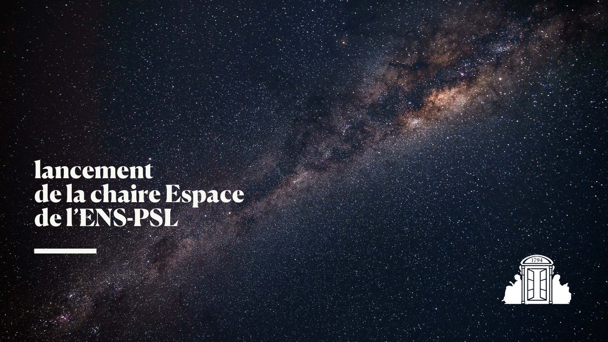 École normale supérieure | PSL (@ens_ulm) on Twitter photo 🚀 RDV le 01/02 pour le lancement de la chaire #Espace de l’ENS <a href="/psl_univ/">Université PSL</a> avec le soutien de <a href="/GifasOfficiel/">GIFAS</a> <a href="/Airbus/">Airbus</a> <a href="/airliquidegroup/">Air Liquide Group</a> <a href="/ArianeGroup/">ArianeGroup</a> <a href="/CNES/">CNES</a> @Eutelsat_Group <a href="/SAFRAN/">Safran</a> <a href="/sodern_france/">Sodern</a> et <a href="/Thales_Alenia_S/">Thales Alenia Space</a>. Infos et inscriptions 👉 bit.ly/49g3sgZ
<a href="/FondationENS/">Fondation de l'ENS</a> 🚀 RDV le 01/02 pour le lancement de la chaire #Espace de l’ENS <a href="/psl_univ/">Université PSL</a> avec le soutien de <a href="/GifasOfficiel/">GIFAS</a> <a href="/Airbus/">Airbus</a> <a href="/airliquidegroup/">Air Liquide Group</a> <a href="/ArianeGroup/">ArianeGroup</a> <a href="/CNES/">CNES</a> @Eutelsat_Group <a href="/SAFRAN/">Safran</a> <a href="/sodern_france/">Sodern</a> et <a href="/Thales_Alenia_S/">Thales Alenia Space</a>. Infos et inscriptions 👉 bit.ly/49g3sgZ
<a href="/FondationENS/">Fondation de l'ENS</a>
