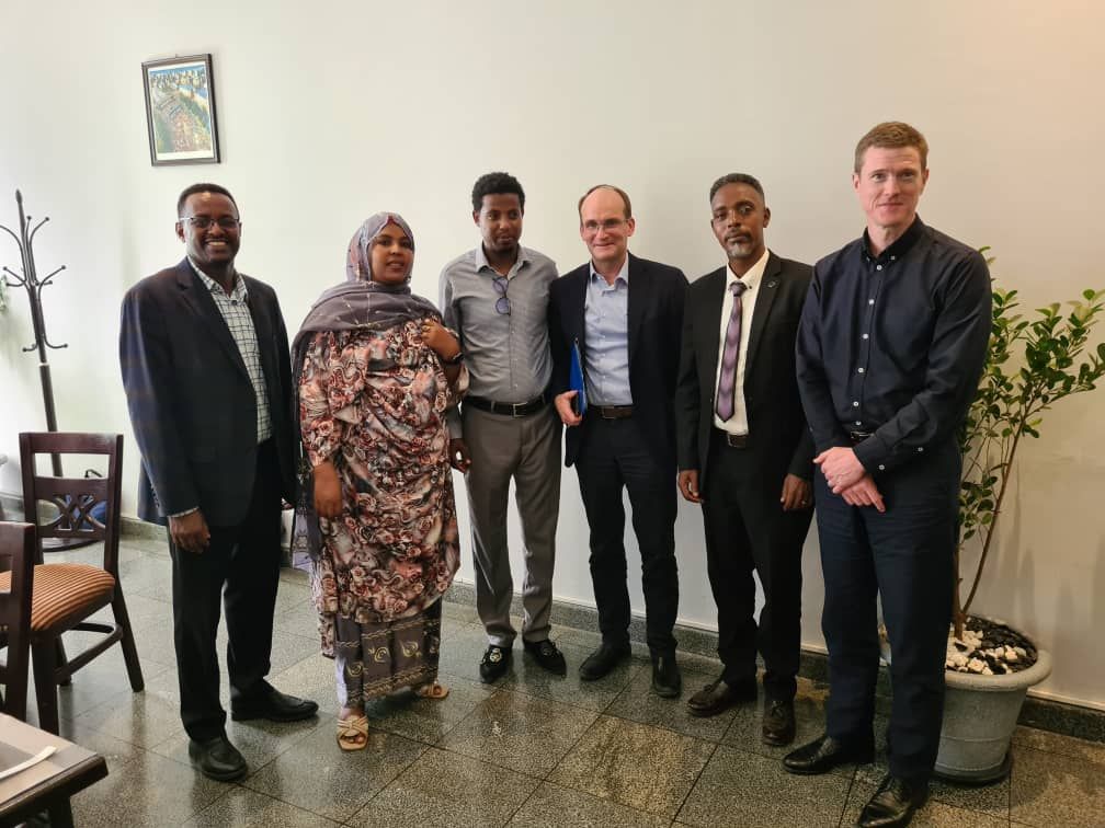 PMU and our partner ECFE are glad to have met <a href="/Sida/">Sida</a> Director-General, <a href="/JakobGranit/">Jakob Granit</a>, in Ethiopia. Fruitful talks about conflicts in the country, the importance of working with religious actors on peace and reconciliation, and our Sida-funded peace efforts in that context.