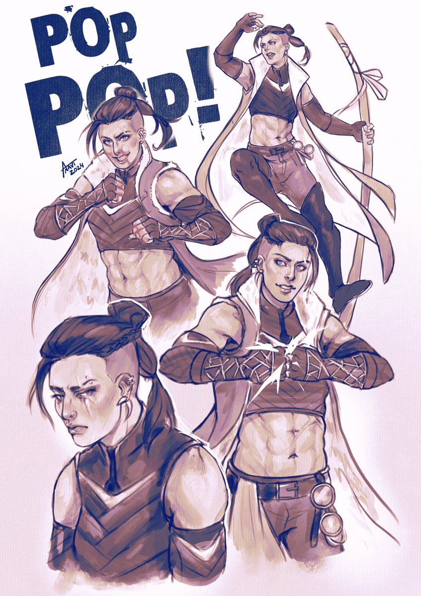 AnaviArts's tweet photo. Dynamic studies are always an excuse to draw Beau (abs)
Pop pop!
#BeauregardLionett #TheMightyNein #CriticalRoleArt https://t.co/bA5p76A67X