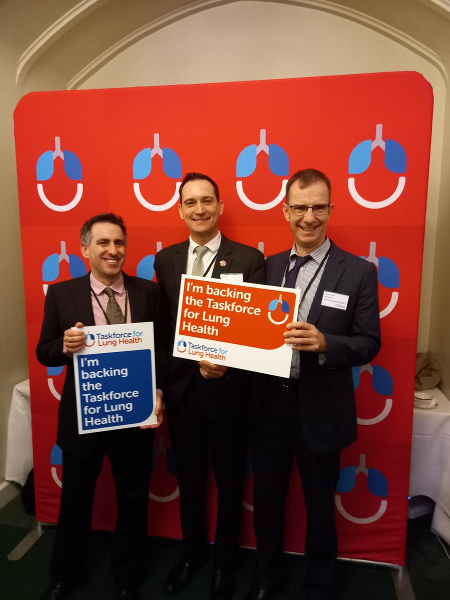 Last night BTS President @lungdocBenno attended the @lungtaskforce Parliamentary re-launch. Lots of familiar faces and true experts making sure respiratory stays on the agenda in policy conversations. #Respiratory #HealthPolicy #RespIsBest