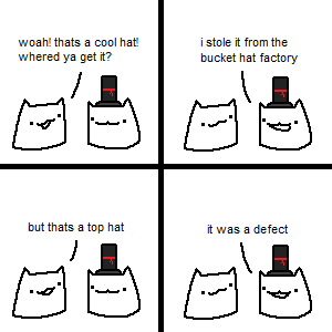 nice hat my good sir 