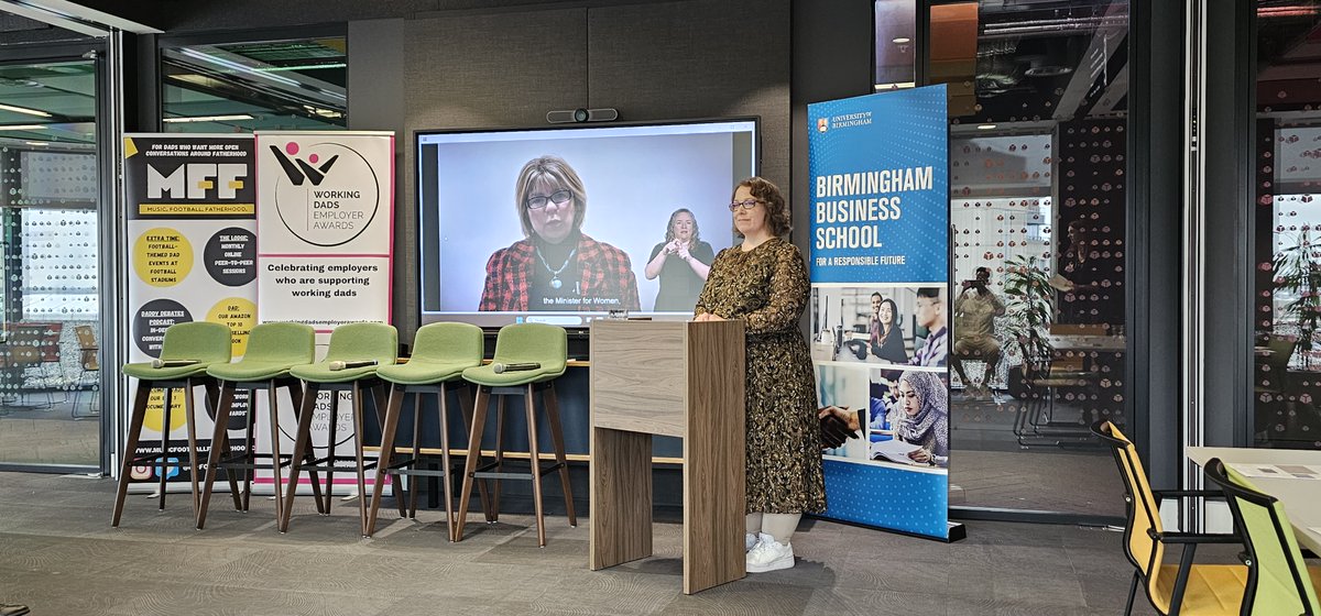UoY_SBS's tweet photo. 📢 @WorkingDadsEA written and video case studies are now available.
Congratulations to @eonenergyuk (Flexible Working), @PwC_UK (Support for Returning Fathers), @bmj_company (Leadership and Culture) and @QBE (Parenting Policies) 👏
🔗 https://t.co/PnsciO0IAJ
#WorkingDads https://t.co/MKyx52BxxG