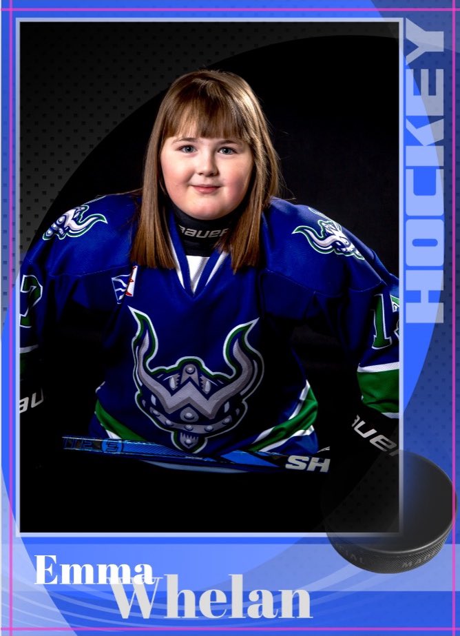 KaylaMW9927's tweet photo. I’ll always be your biggest fan 💚💙🏒 @FemaleMinor @PmhaWarriors https://t.co/DomwtJBX8e