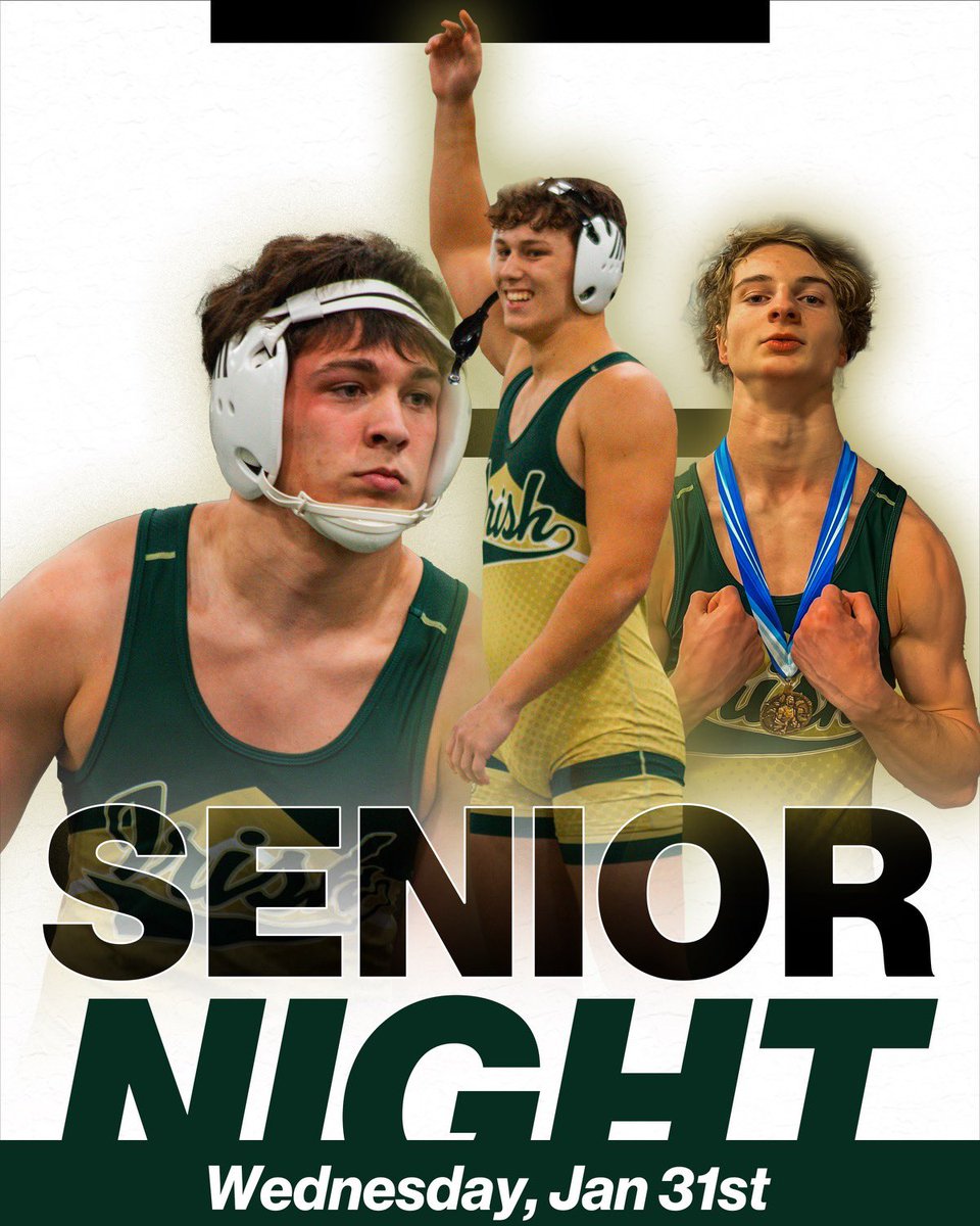 Come out tonight to support our graduating seniors for Senior Night! Festivities kick off at 6 pm!