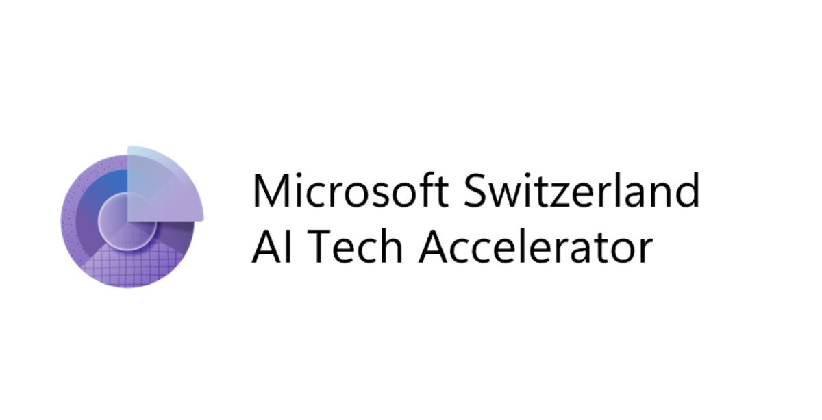Thank you <a href="/Microsoft/">Microsoft</a> for selecting us for the Microsoft Switzerland AI Tech Accelerator. 🚀
This program combines Microsoft's technologies and expertise, empowering startups to unleash their AI potential in technology development and deployment. 

news.microsoft.com/de-ch/microsof…
#VDtech