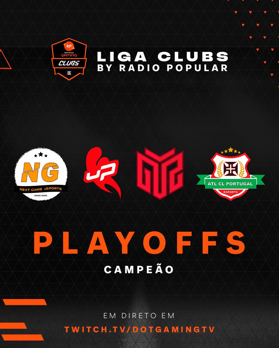 Esta noite fica tudo decidido! 🔥

Qual destas equipas vence a 𝗦𝗲𝗮𝘀𝗼𝗻 𝟭?

É isso que vamos descobrir a partir das 21H00, em Twitch.tv/dotgamingtv 📺