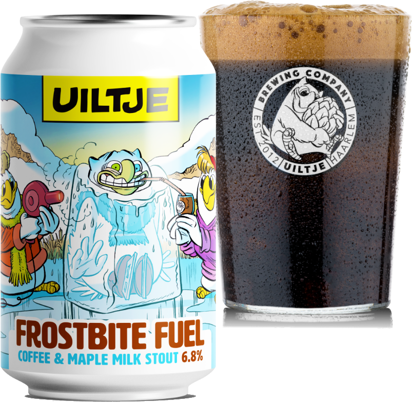 Uiltje - Frostbite Fuel beer-pedia.com/index.php/news… #beerpedia #uiltjebrewing #milkstout #beernews #beerblog #newrelease #newlabel #craftbeer #μπύρα #beer #bier #biere #birra #cerveza #pivo #ol #olut #alus