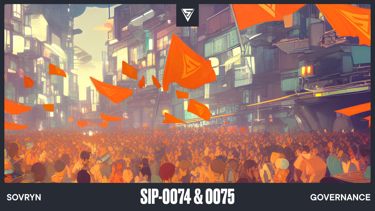 SovrynBTC's tweet photo. 1/
Listening to our community's voice, we've decided to reschedule the vote for SIP-0074!

Now, both SIP-0074 & 0075 will head to the polls on Monday, Feb 5th at 9 am UTC, giving you extra time for thorough review and consideration.

More in the thread below ⬇️