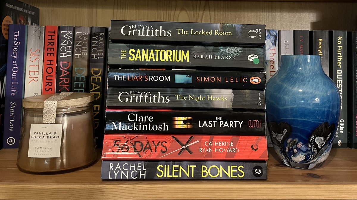 January Wrap Up! #BookTwitter #booklovers #booktwt @ellygriffiths @SarahVPearse @Simon_Lelic @claremackint0sh @cathryanhoward @r_lynchcrime
