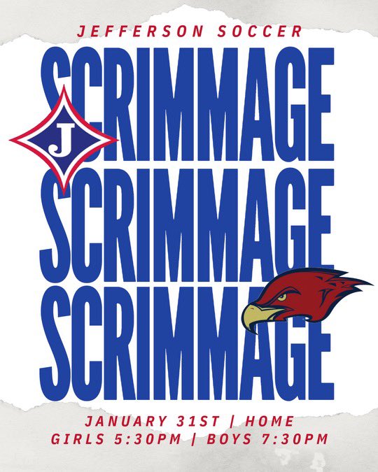 Jefferson Soccer (@jtownsoccer) on Twitter photo GAMEDAY! SCRIMMAGE!
⏰ 5:30 Girls, 7:30 Boys
📍 Jefferson Memorial TURF
<a href="/MillCreekSoccer/">Mill Creek Soccer</a>
Go Dragons! GAMEDAY! SCRIMMAGE!
⏰ 5:30 Girls, 7:30 Boys
📍 Jefferson Memorial TURF
<a href="/MillCreekSoccer/">Mill Creek Soccer</a>
Go Dragons!