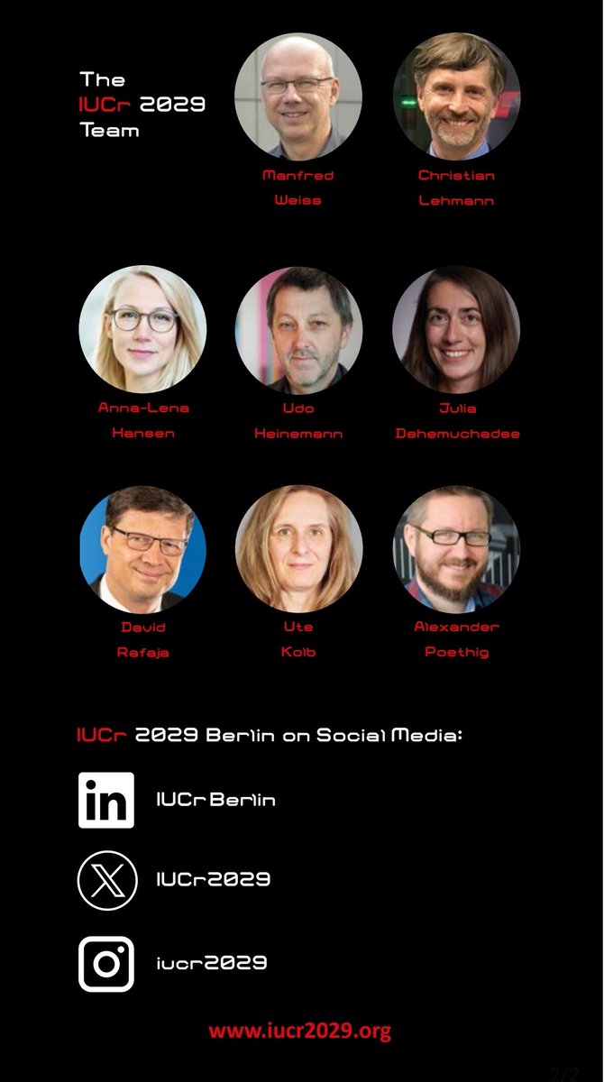 The new leaflets of IUCr-2029 is ready. We will distribute it for the first time at the DGK meeting in
Bayreuth, but it will also be on the web and in the social media.
<a href="/DGK/">DGK</a> <a href="/JKYC_DGK/">AK Junge Kristallographen/Young Crystallographers</a> <a href="/JKYC_DGK/">AK Junge Kristallographen/Young Crystallographers</a>
