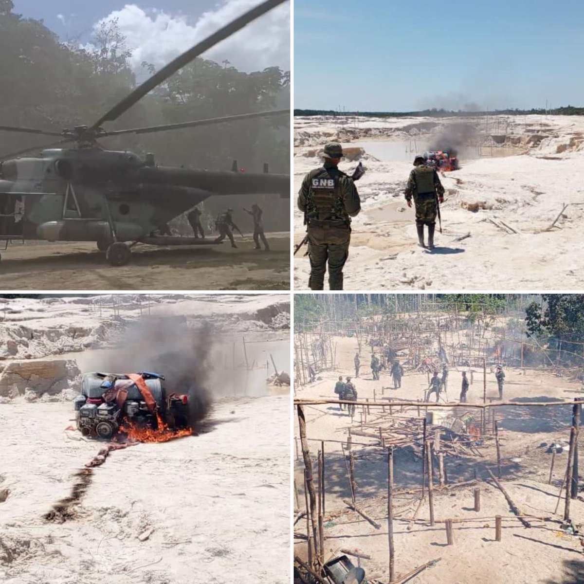 Redi_andes's tweet photo. #FANB en defensa de nuestro medio ambiente mantiene despliegue de seguridad y defensa en el municipio Alto Orinoco del estado Amazonas, contra la minería ilegal y la depredación ambiental.

#IntegrarEsVencer https://t.co/fcGOLvvn9p
