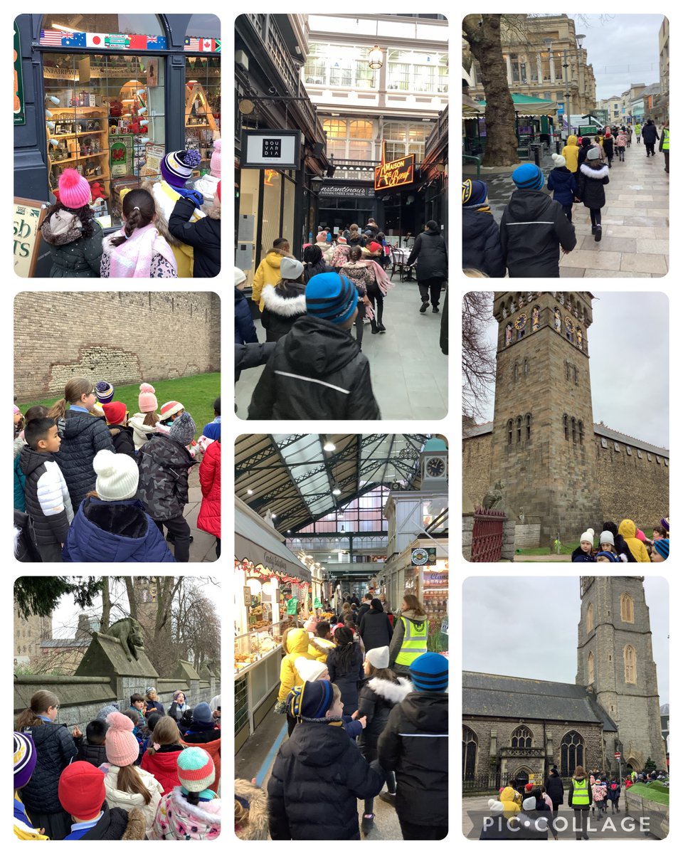 StMarysCardiff's tweet photo. Year 3- This morning, we went on a walk to Cardiff City centre to look at the animals on the Cardiff Castle wall. We then walked through the city to see where some of the illustrations from our new topic book called “Night of the animal walk”. https://t.co/wzrk1QpMH3
