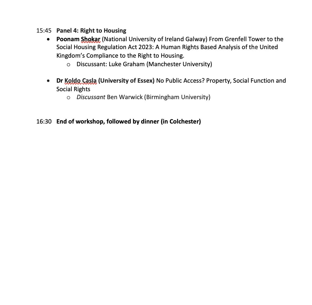 What a great programme @ESRANUKI workshop hosted by @EssexLawSchool @EssexHRC ! Delighted to present my paper on the Right to Environment-Based Approach to #ClimateLitigation and very much looking forward to other presentations!