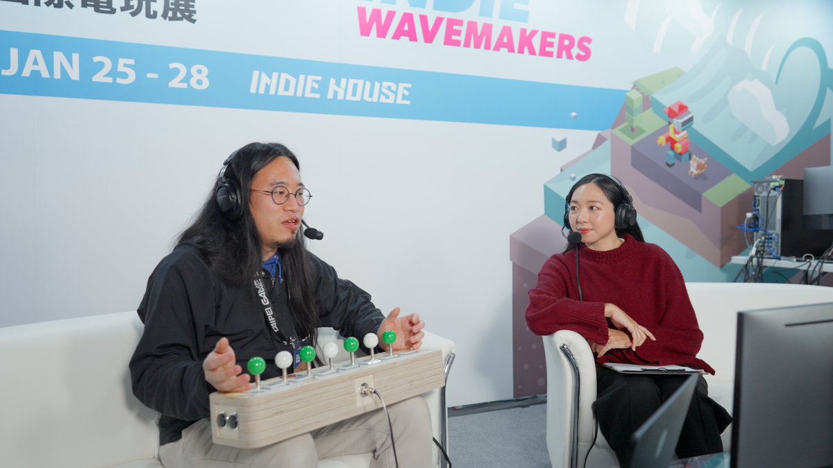 indiewavemakers's tweet photo. Indie Wavemakers took on @taipeigameshow 2024 with a bang! 💥 We had a blast working with fantastic exhibitors and showcasing their remarkable games. Here are some quick snaps from the event! 📸

More photos: https://t.co/1Fi5LlfdHJ https://t.co/8qUFb741nB