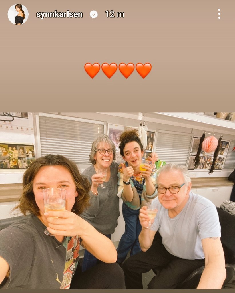 From Synnove Karlsen's instagram story on the Miss Austen set.

#missausten #synnovekarlsen #kevinmcnally #phyllislogan
#patsyferran