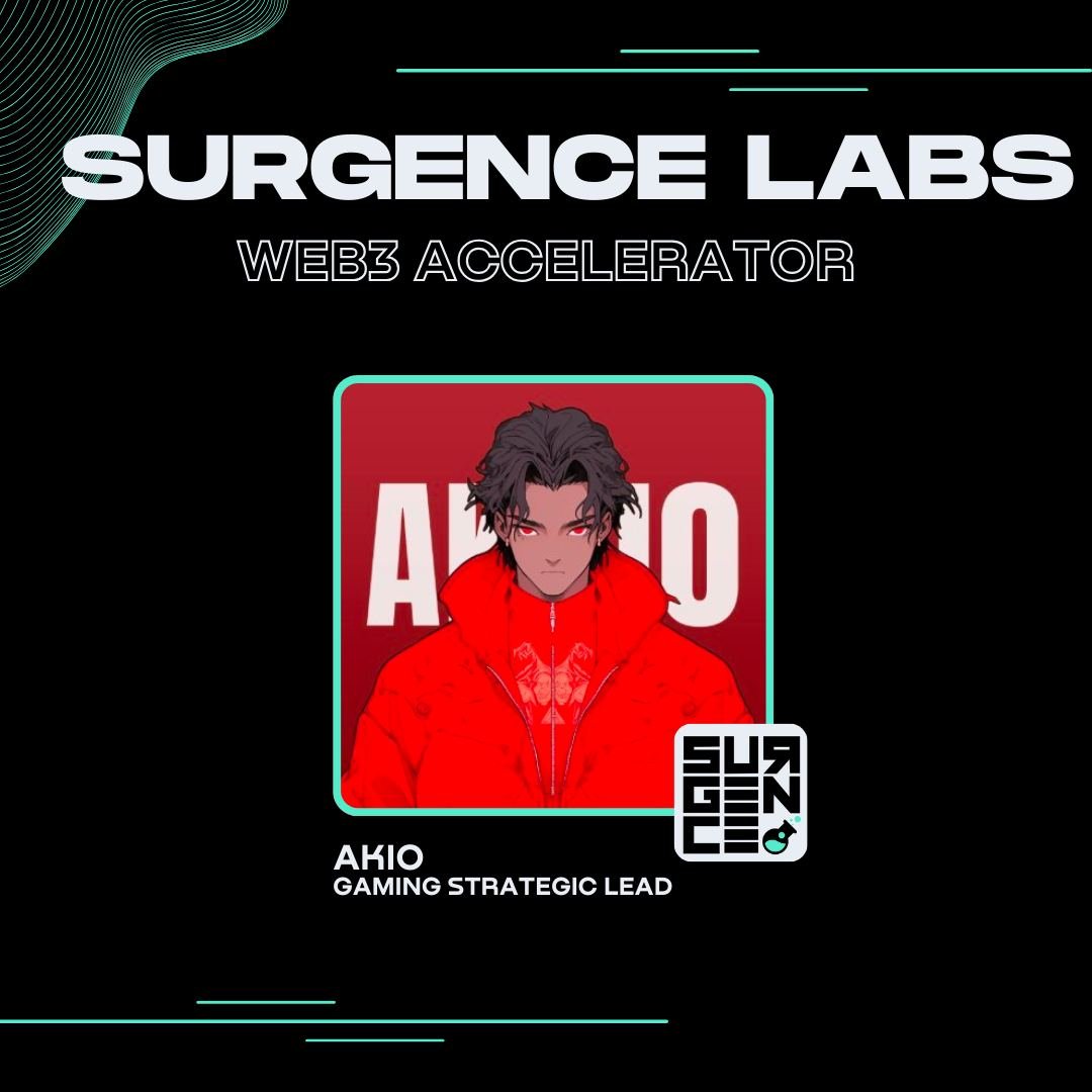 I'm thrilled to share that I've joined Surgence as their Gaming Strategic Lead and <a href="/PlayOverTrip/">OverTrip</a> as a Gaming Strategy Advisor!
As a seasoned project founder with a rich background in web3 and gaming, I'm honoured to lead the gaming initiatives <a href="/surgence_io/">Surgence</a>  and advise