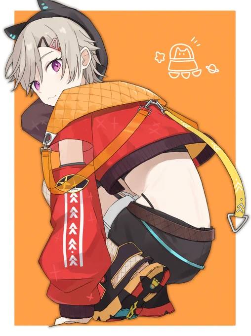 #引き小森画 